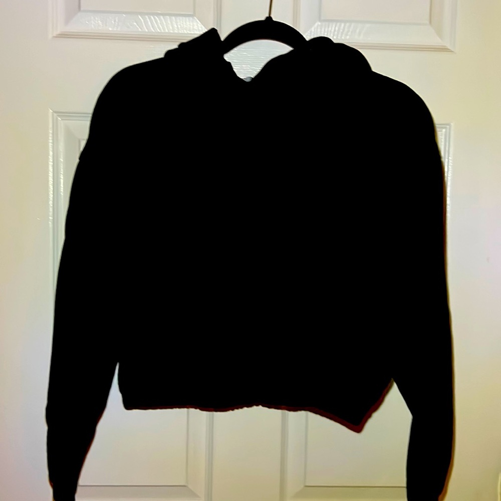 Zara cropped hoodie
